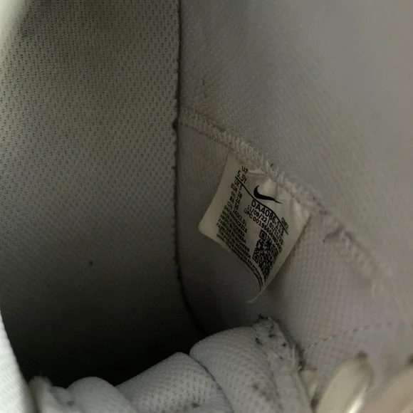 Nike White High-Top Sneakers - Picture 2 of 3